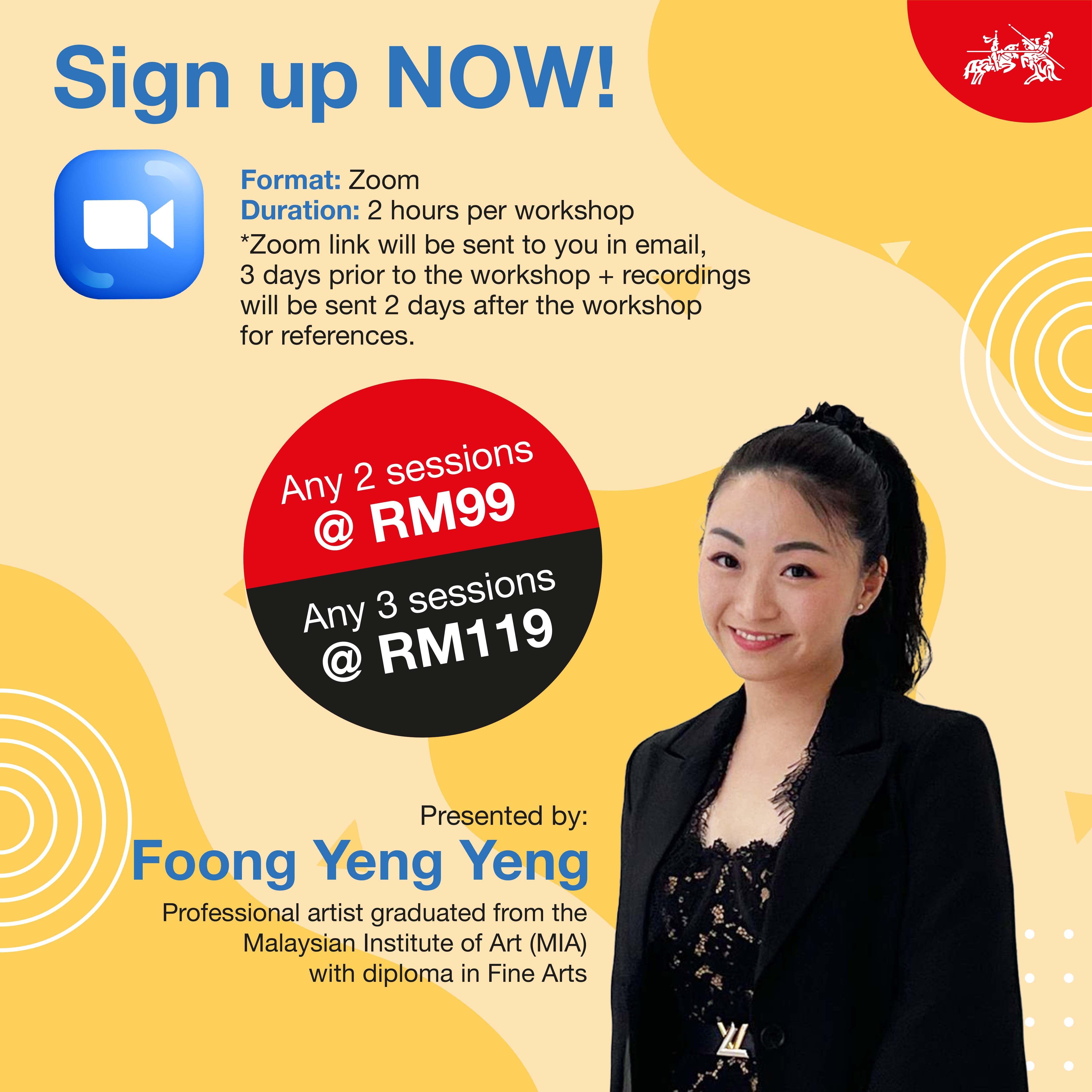 Acrylic Painting Virtual Workshop (2 Or 3 Sessions) July 2025