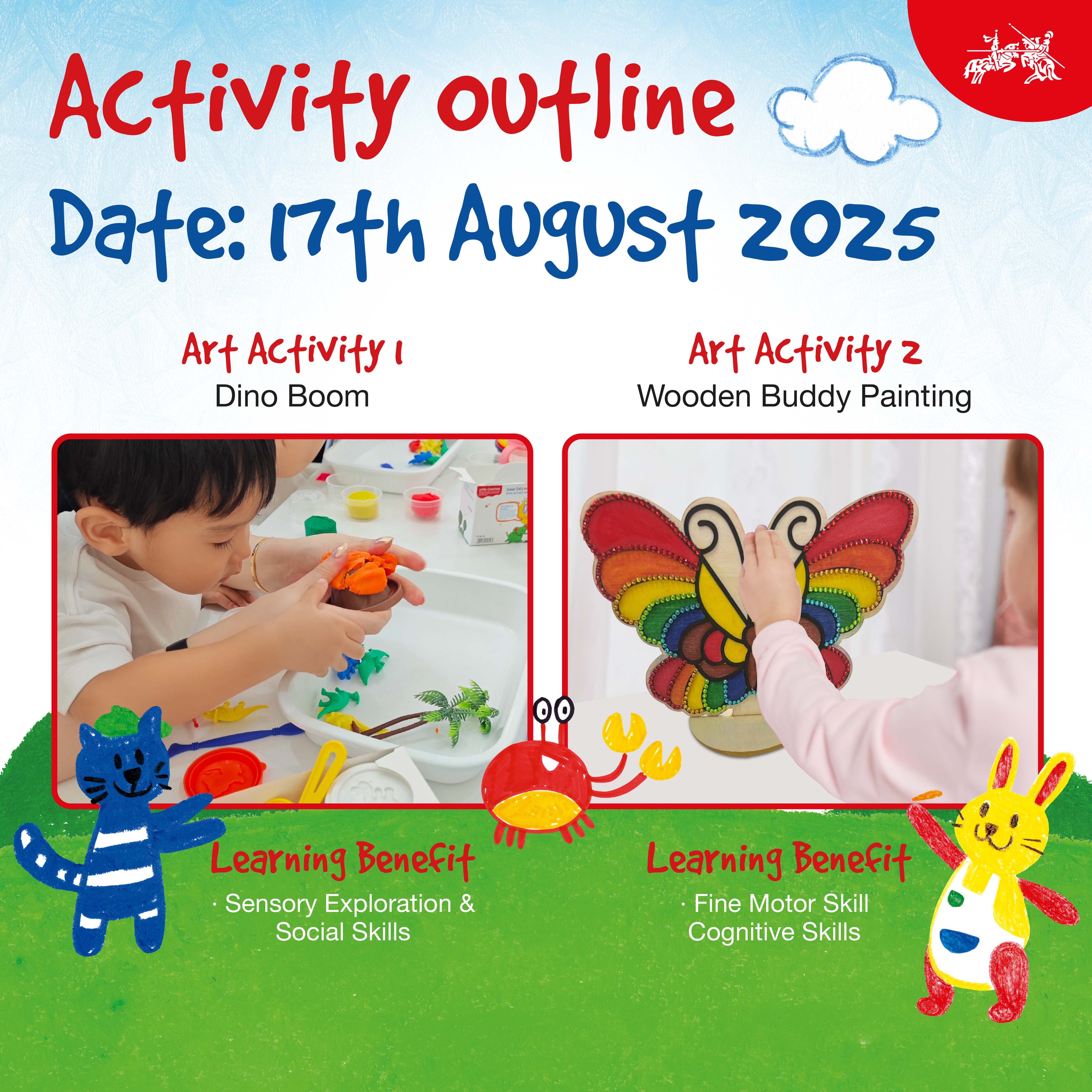 Little Creatives Art Play Workshops August 2025