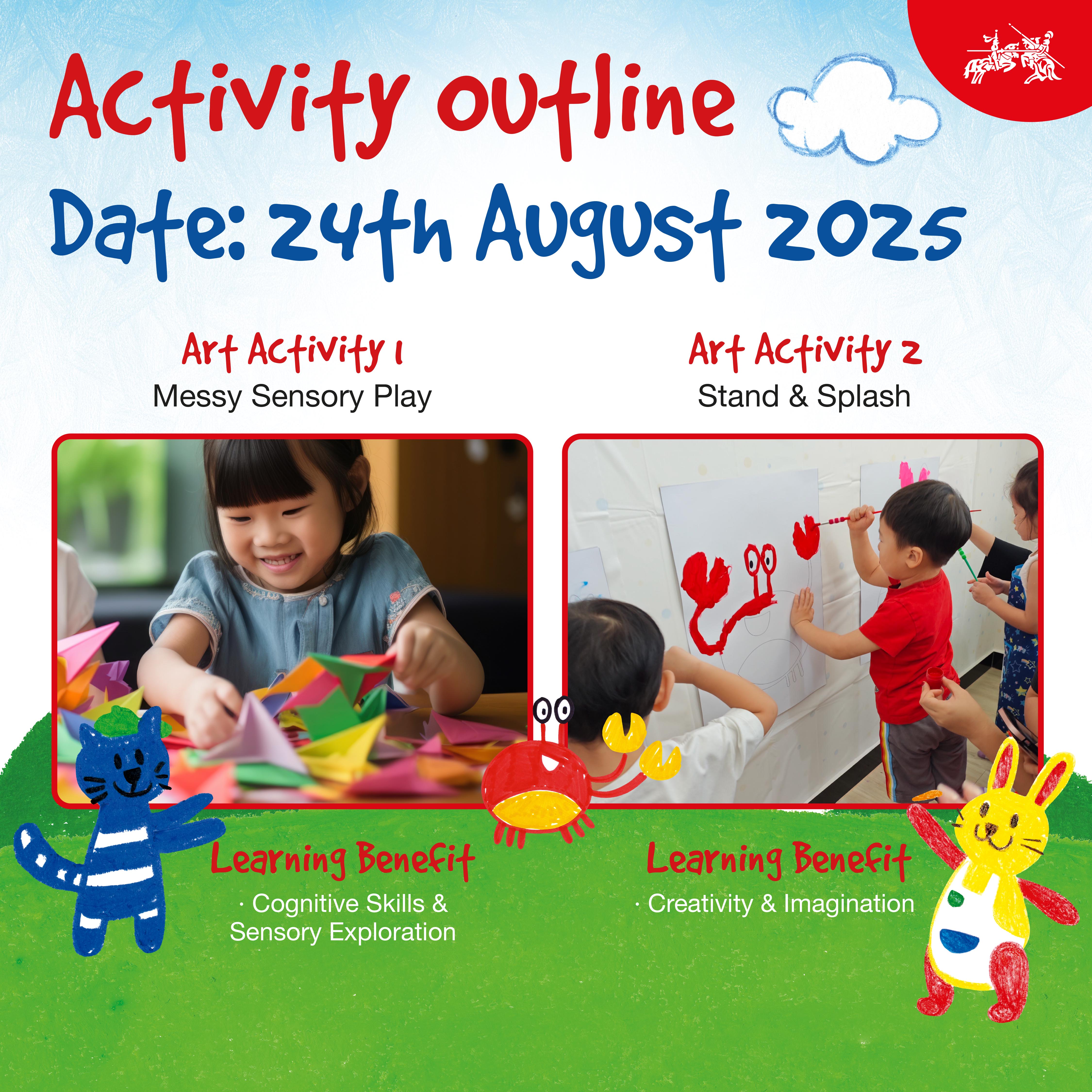 Little Creatives Art Play Workshops August 2025