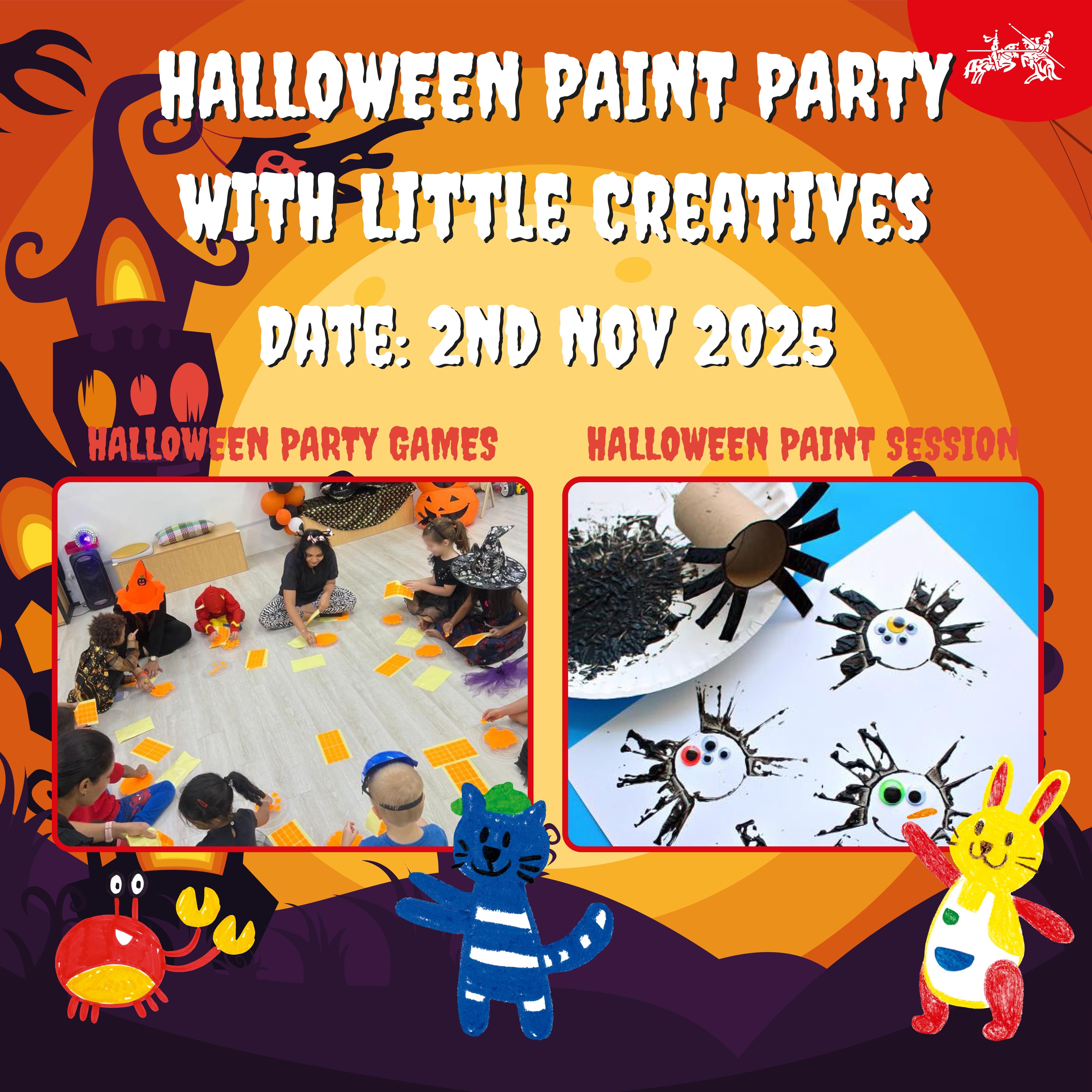 Little Creatives Art Play Workshops - Halloween 2025