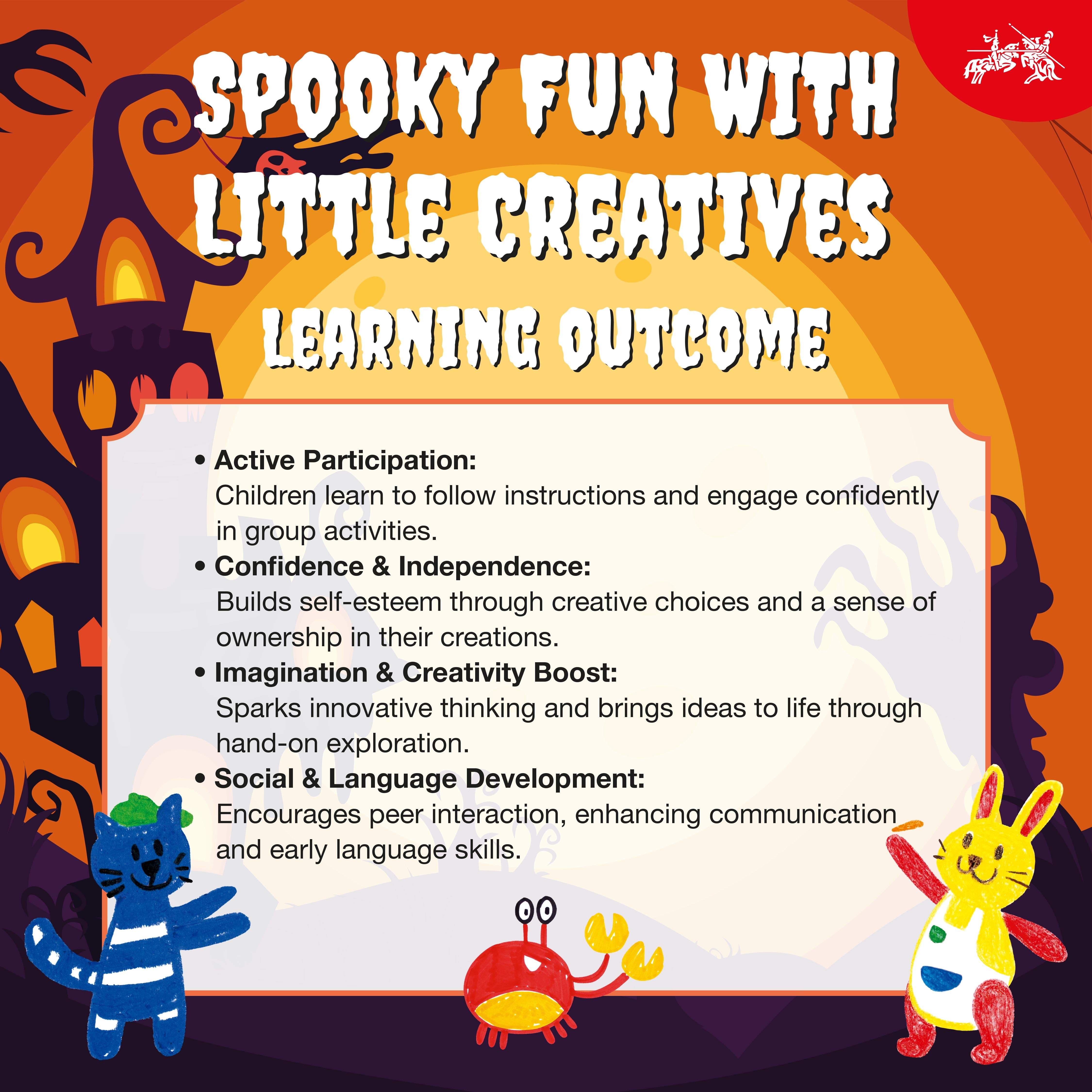 Little Creatives Art Play Workshops - Halloween 2025