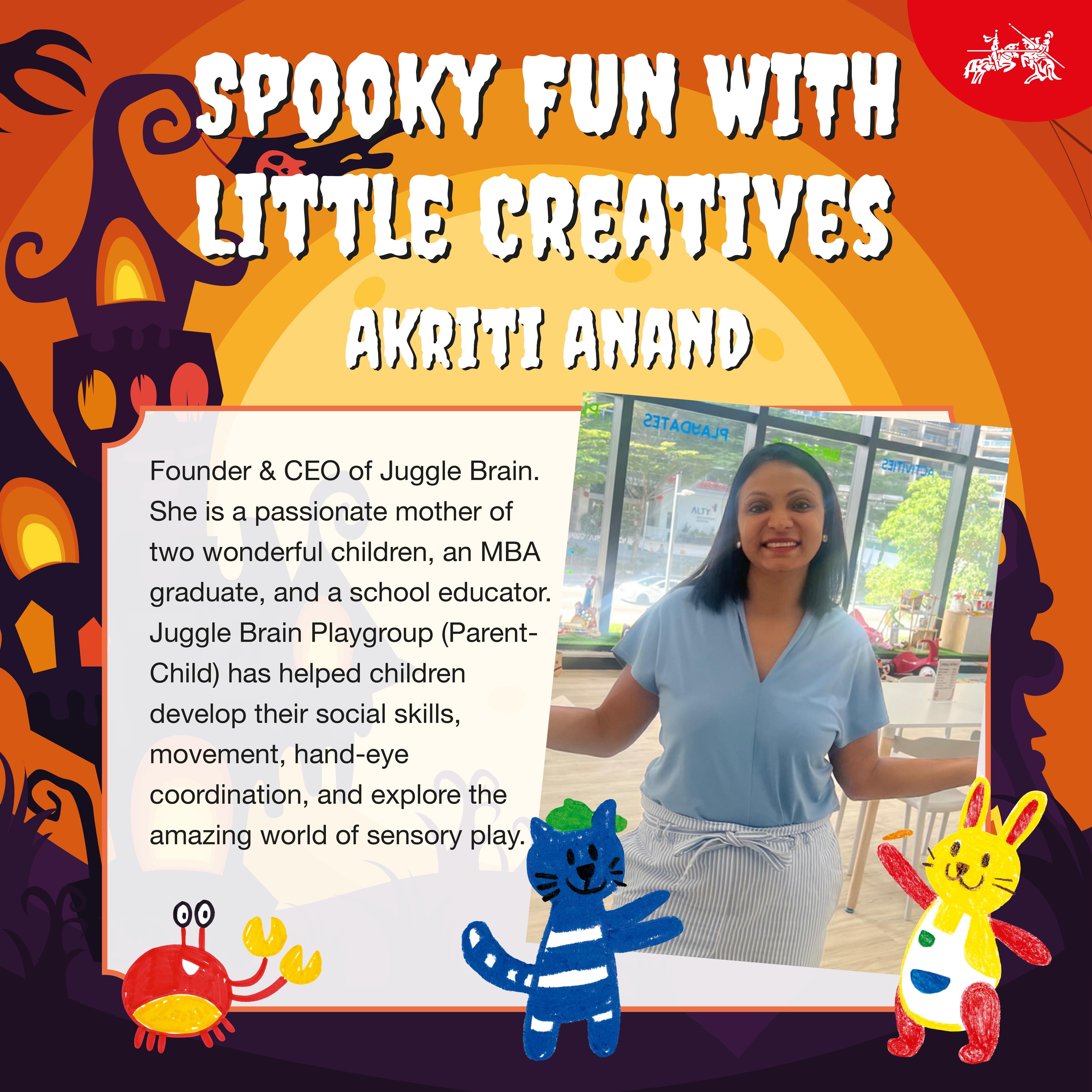 Little Creatives Art Play Workshops - Halloween 2025