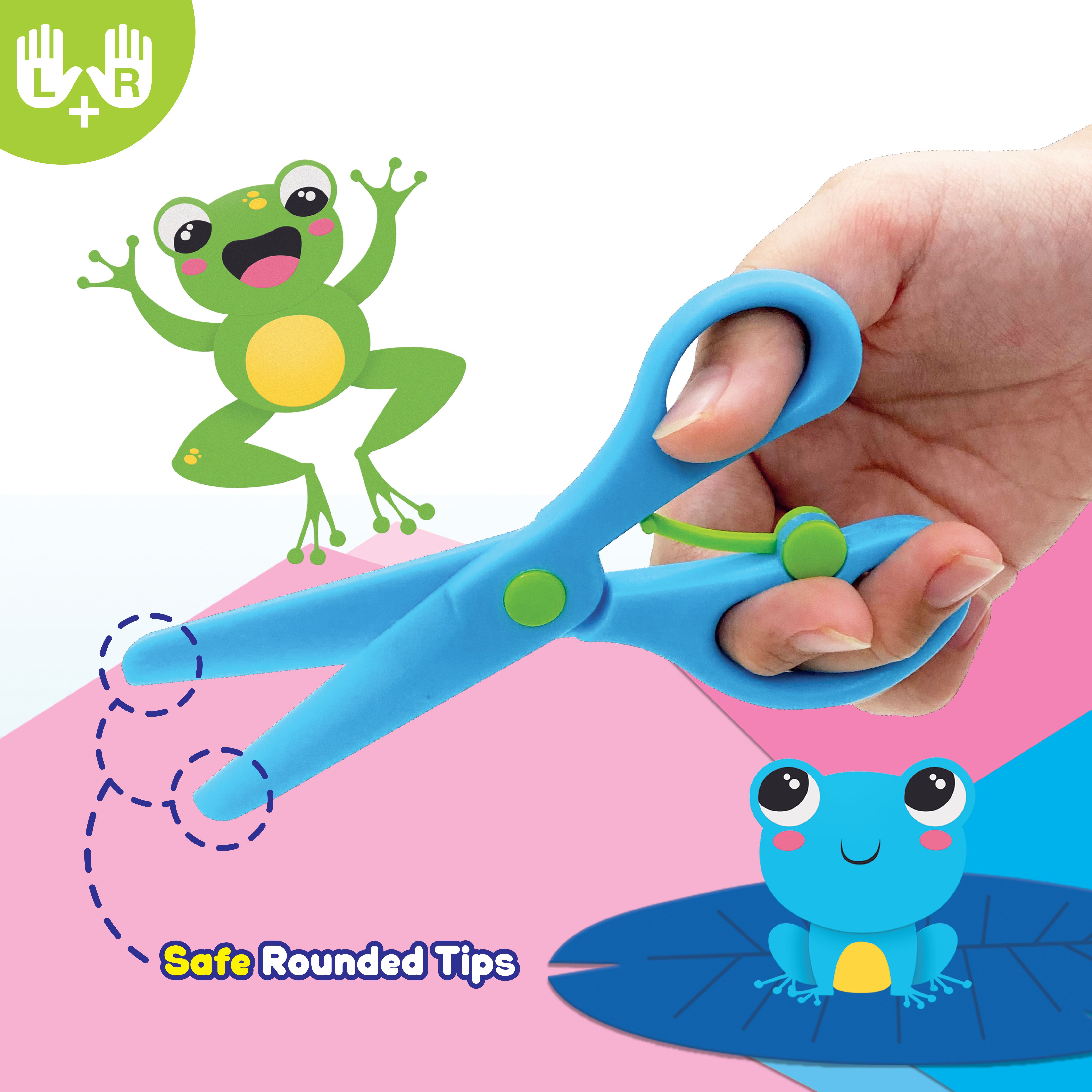 Kids Ergonomic Scissors