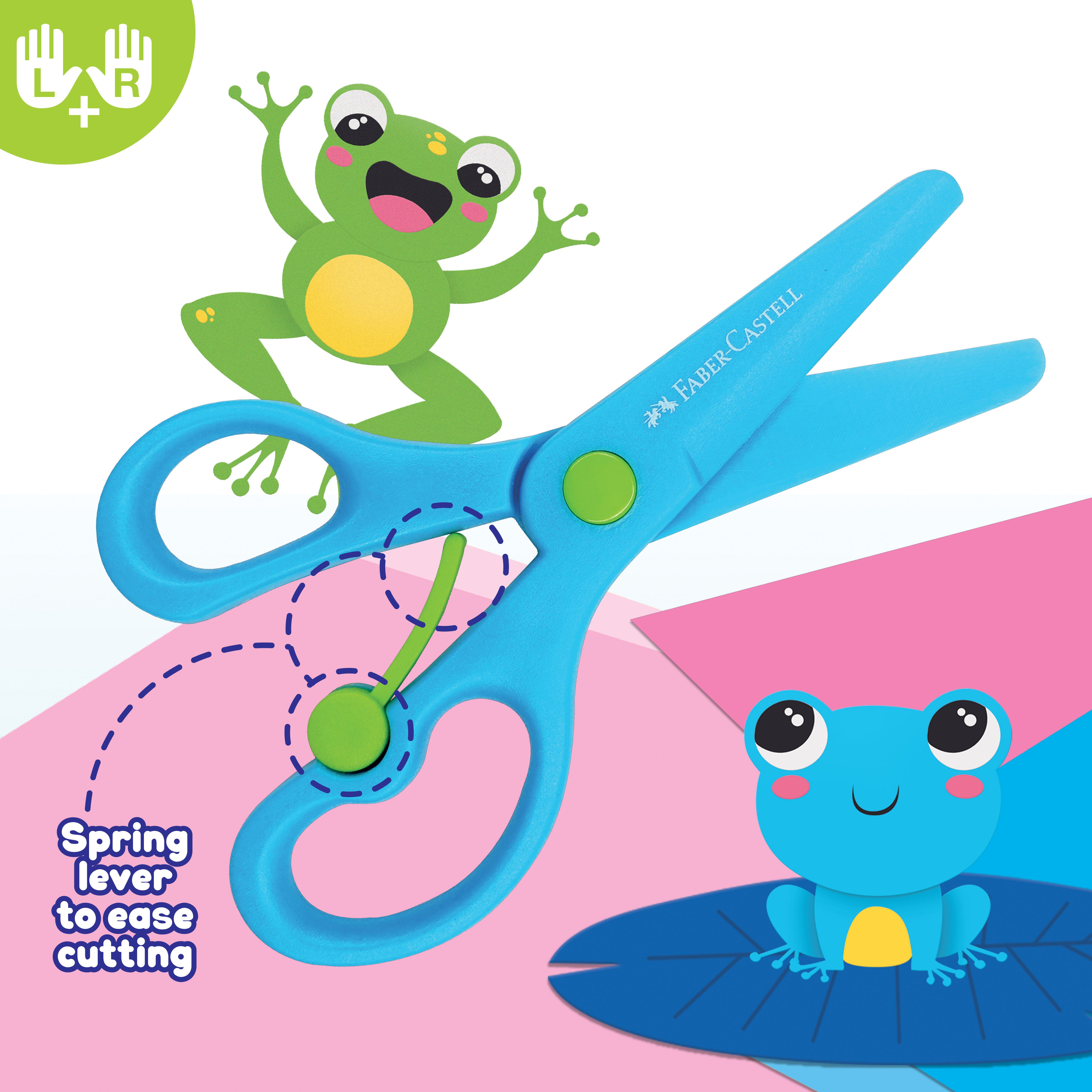 Kids Ergonomic Scissors