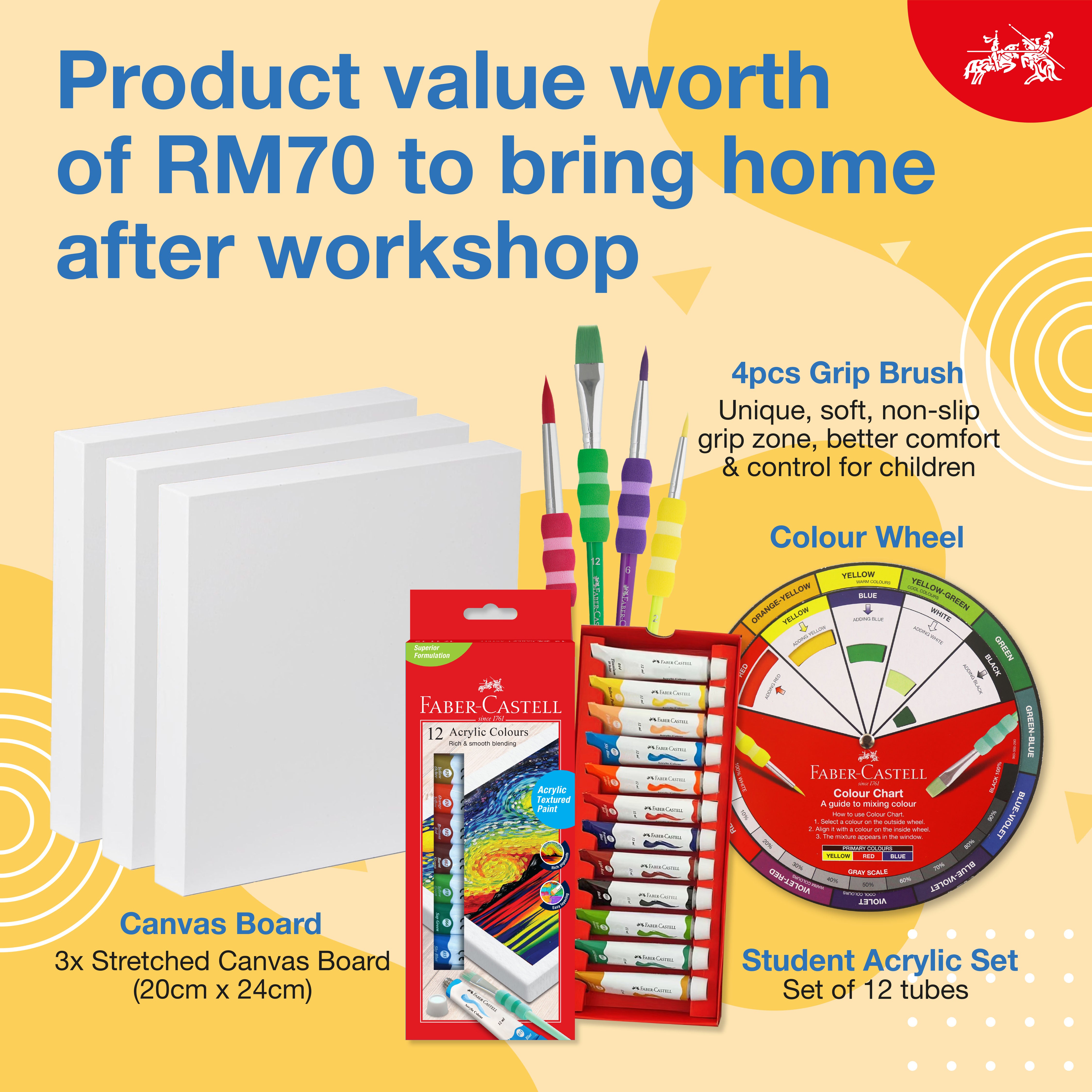 Acrylic Painting Virtual Workshop (2 Or 3 Sessions) October 2025