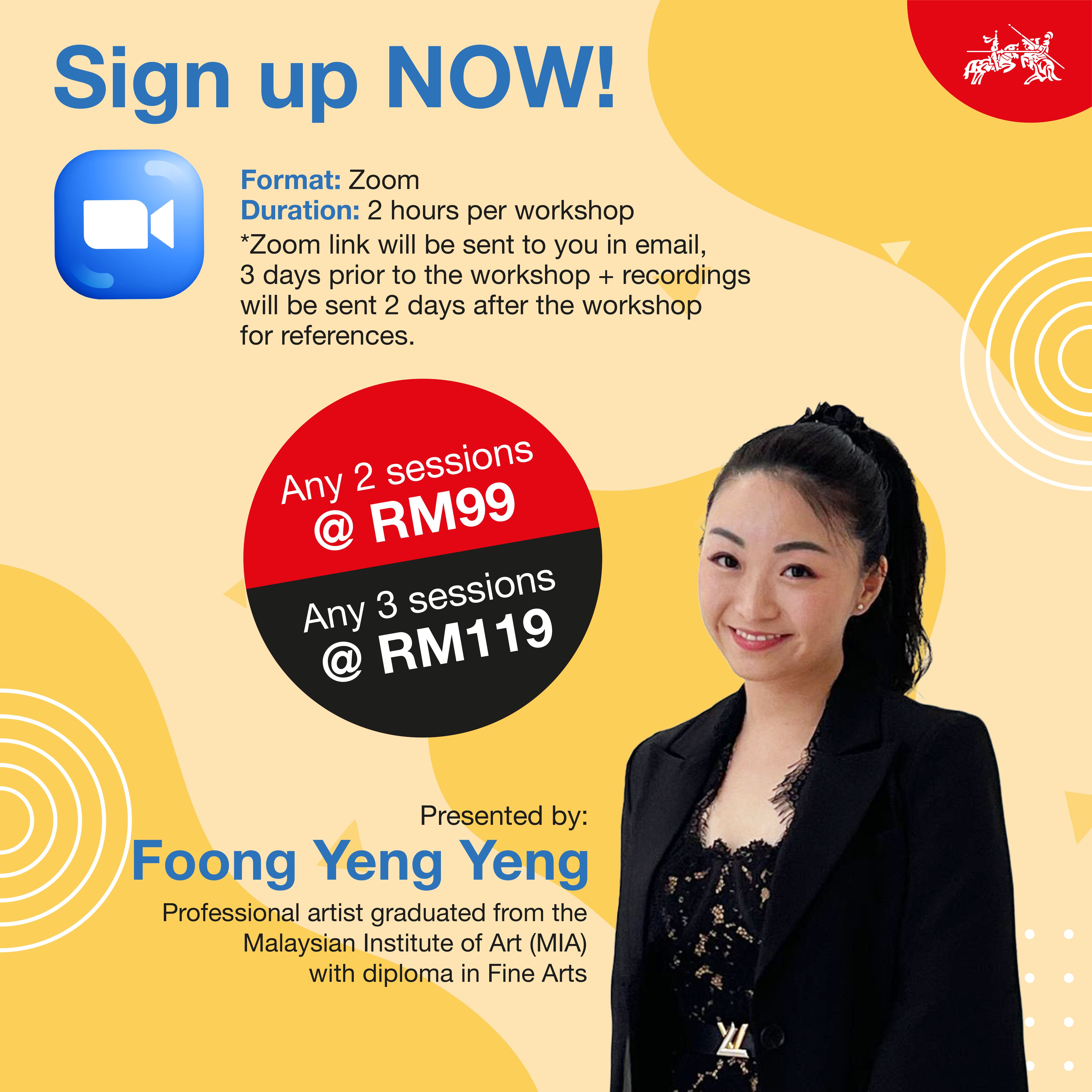 Acrylic Painting Virtual Workshop (2 Or 3 Sessions) October 2025