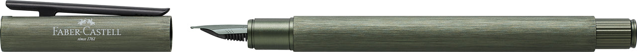 Fountain Pen Neo Slim Aluminium Olive Green, B