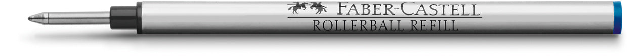 Rollerball Pen Refill, Metal, Blue, Medium