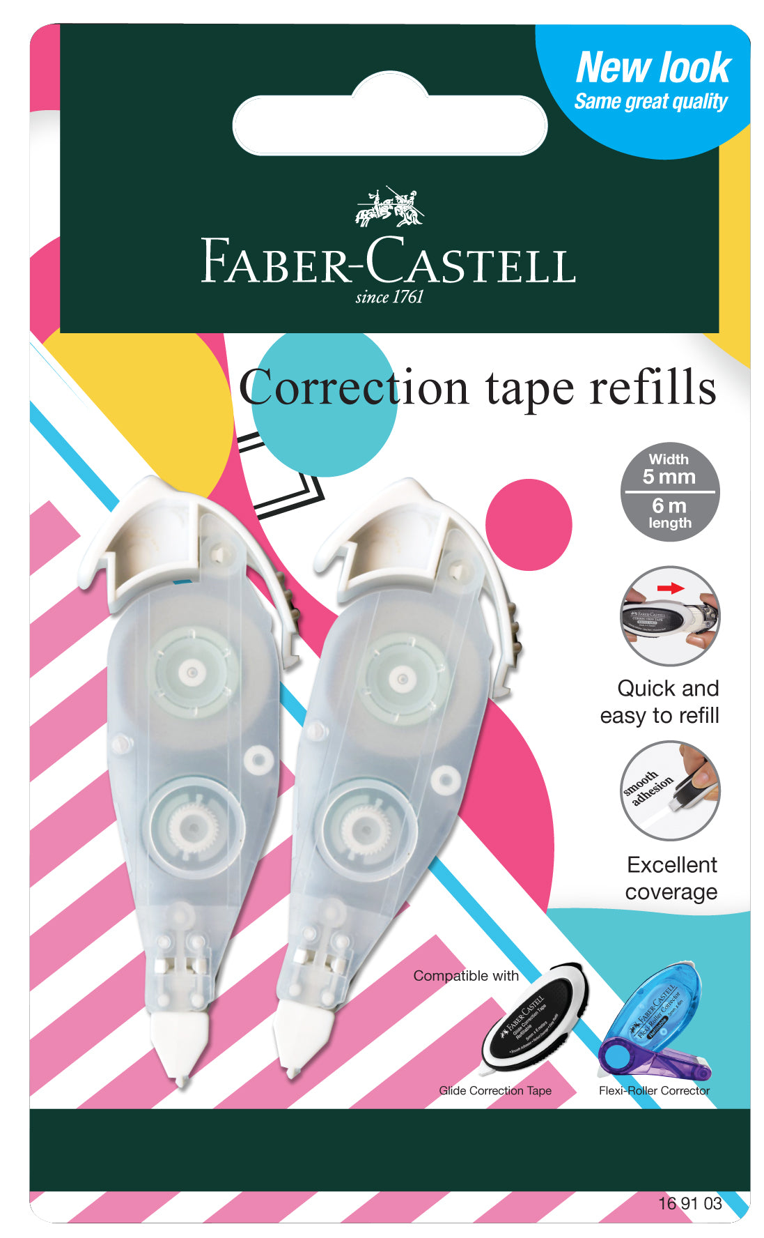 Glide Correction Tape Refill, 2x BC
