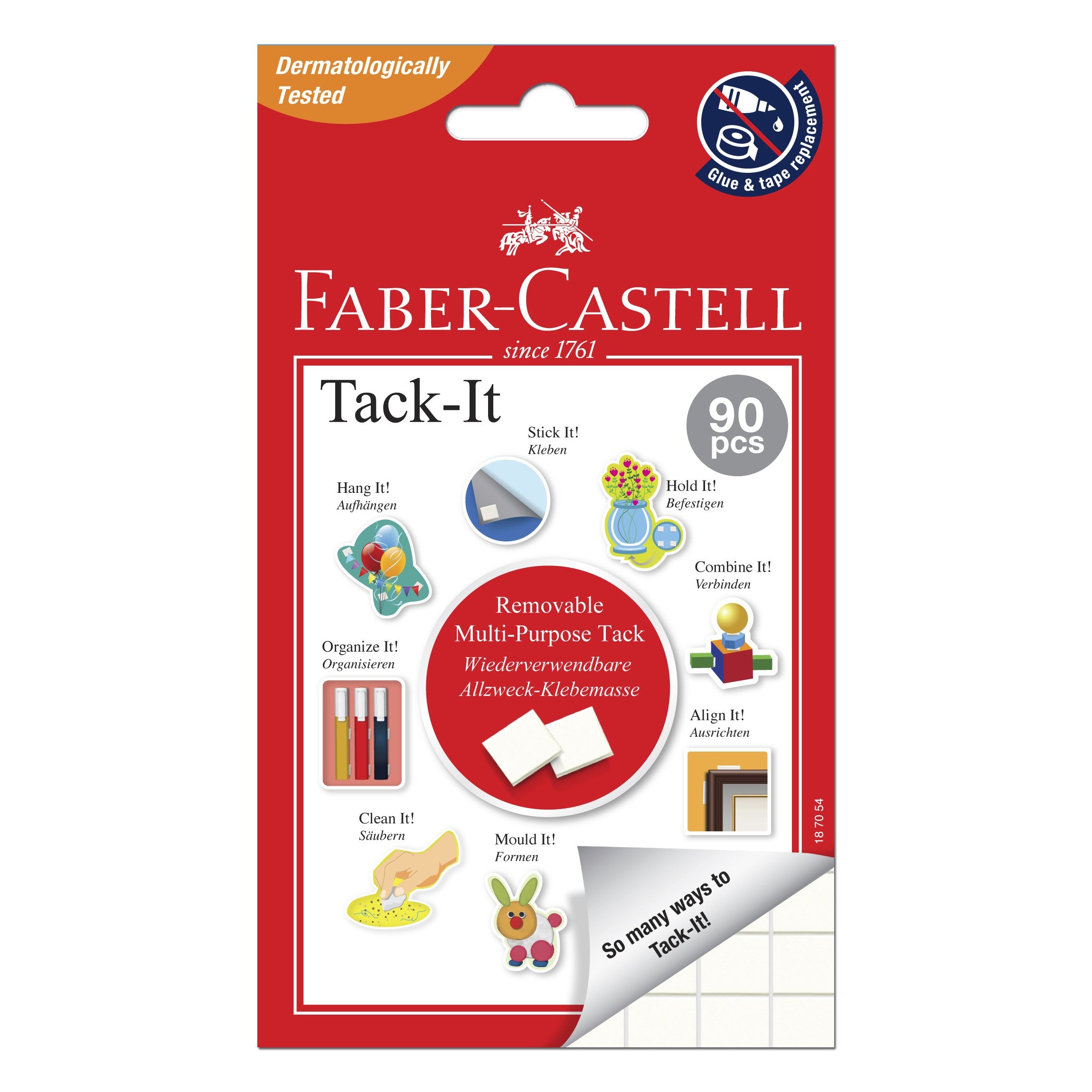 Adhesive Tack-It White, 90 pcs (50g)