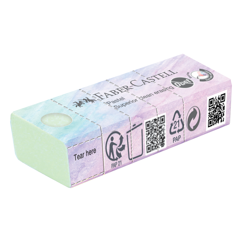 Dust Free Eraser Pastel - L - (Box of 20)