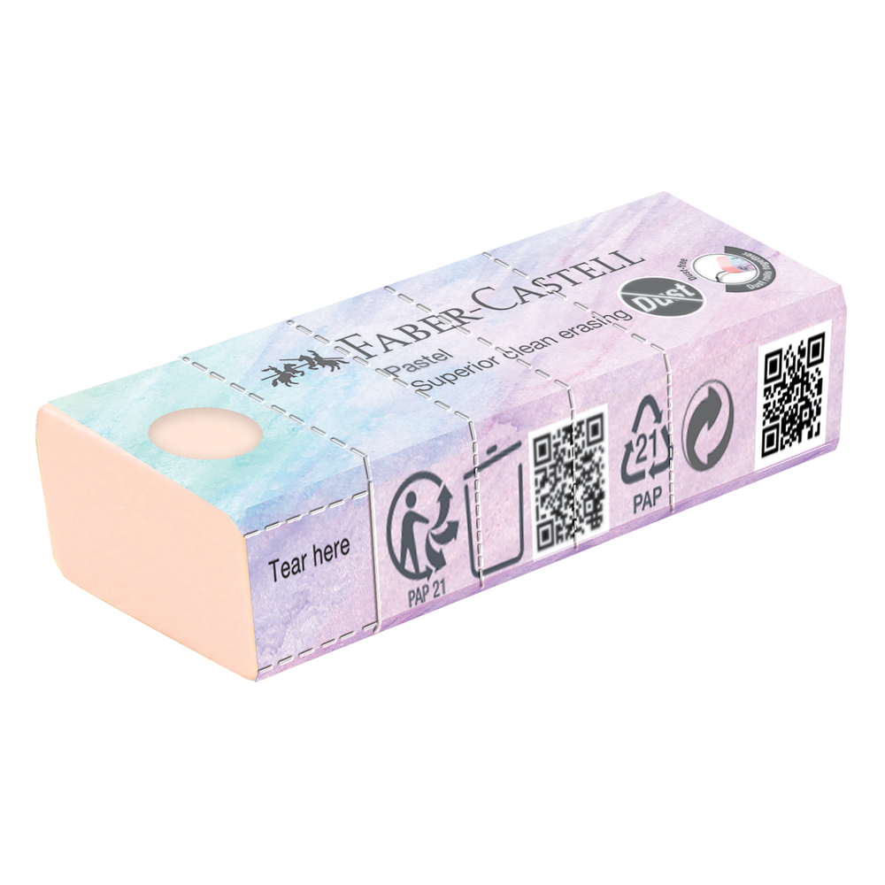 Dust Free Eraser Pastel - L - (Box of 20)