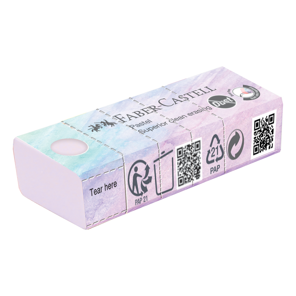 Dust Free Eraser Pastel - L - (Box of 20)