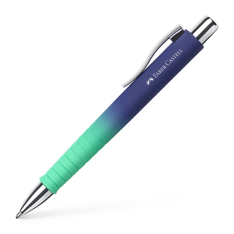 Flow Poly Ball Edition Ballpoint Pen, Buzzing Blue, XB (1.2mm), Blue Ink