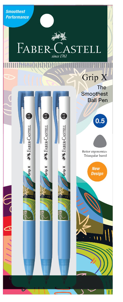 Grip X5 Ball Pen 3xPB, Blue 0.5