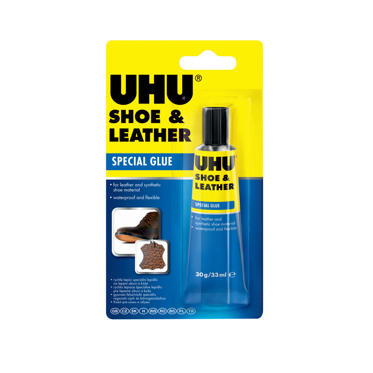 UHU Original Shoe & Leather Glue (33ml)
