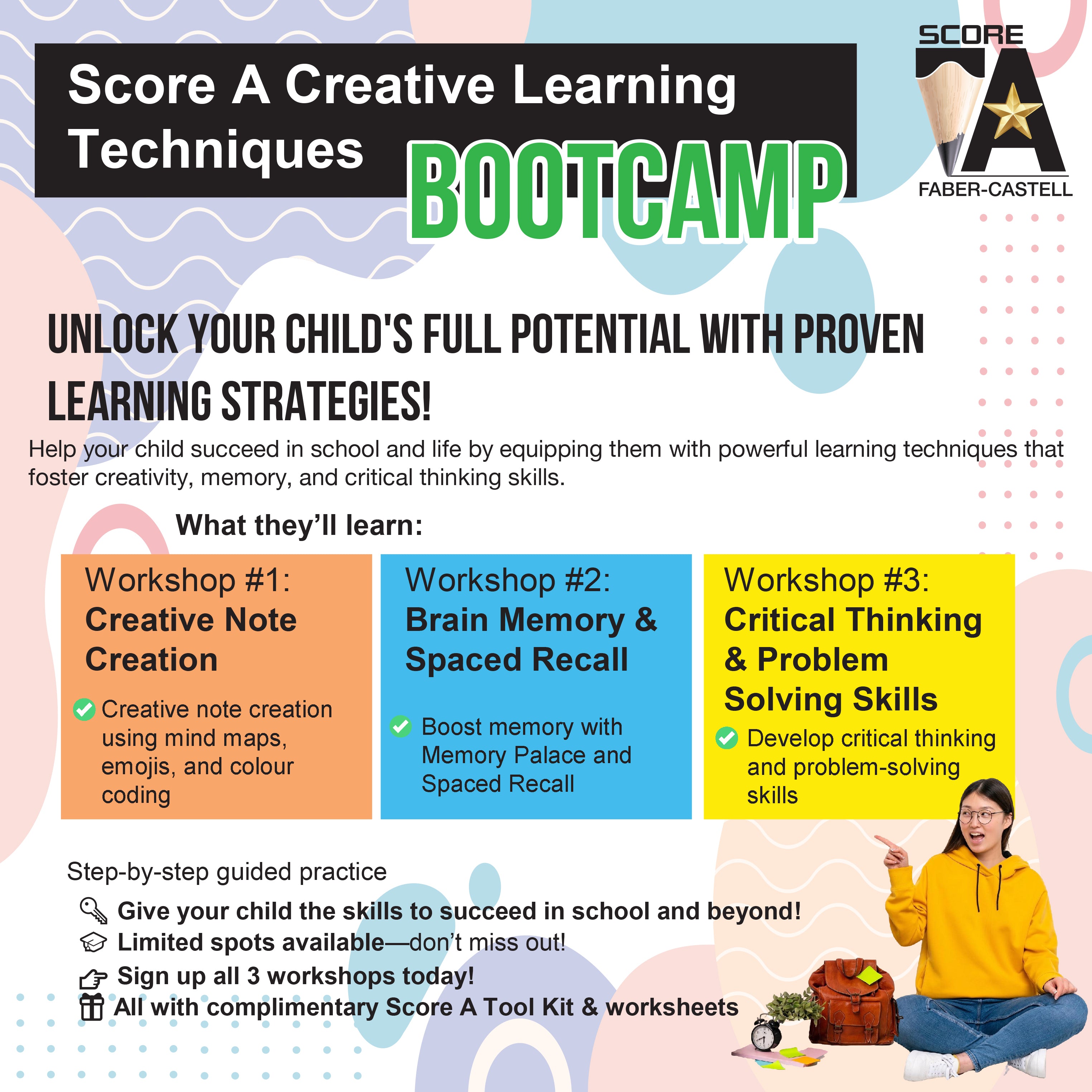 Score A Creative Learning Techniques Holiday Bootcamp #June25