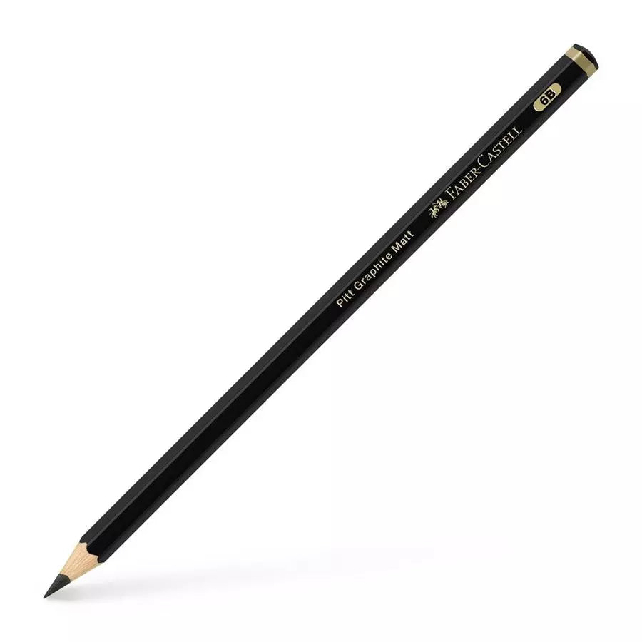 Pitt Graphite Matt Pencil, 6B