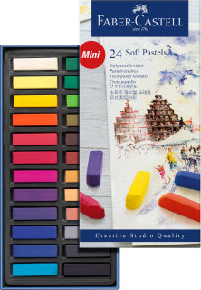 Soft Pastels Mini Cardboard Box of 24