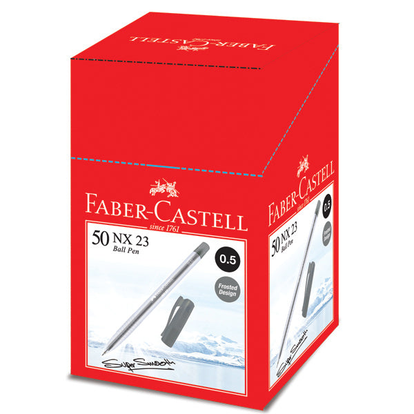 Ball Pen NX 23 Box of 50, Black 0.5