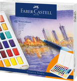 Watercolours In Pans, 48ct Set