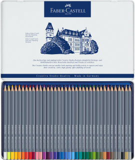 Goldfaber Aqua Watercolour Pencil, Tin of 36