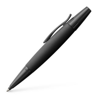 E-Motion Pure Black Twist Ball Pen, Broad