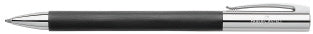 Ambition Precious Resin Black Twist Ball Pen, Broad