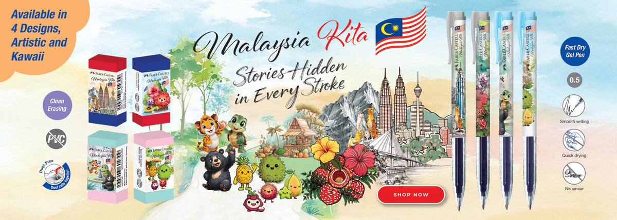 Malaysia Kita 2026 Pen and Eraser