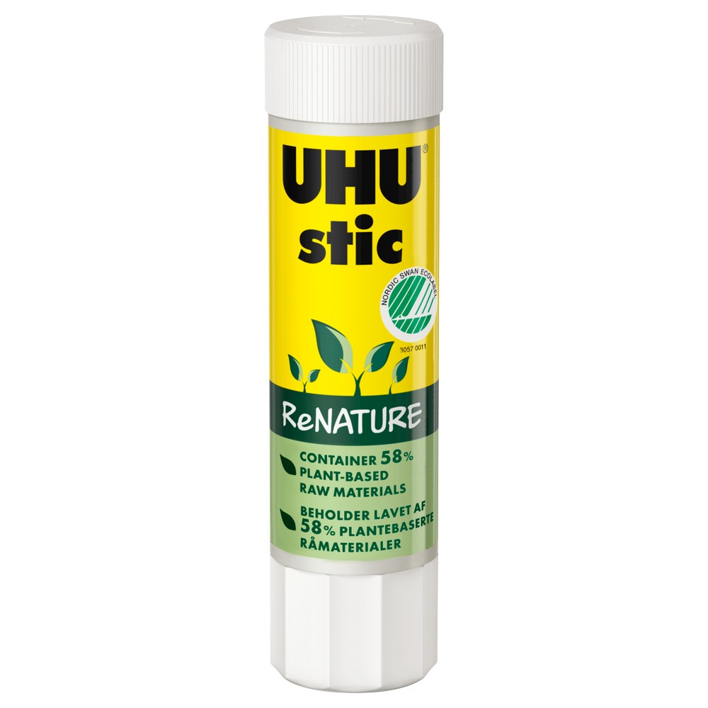 [Bulk] UHU Stic Glue Stick ReNATURE (8.2g) (Box of 24)