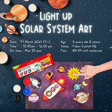 Light Up Solar System Art Workshop