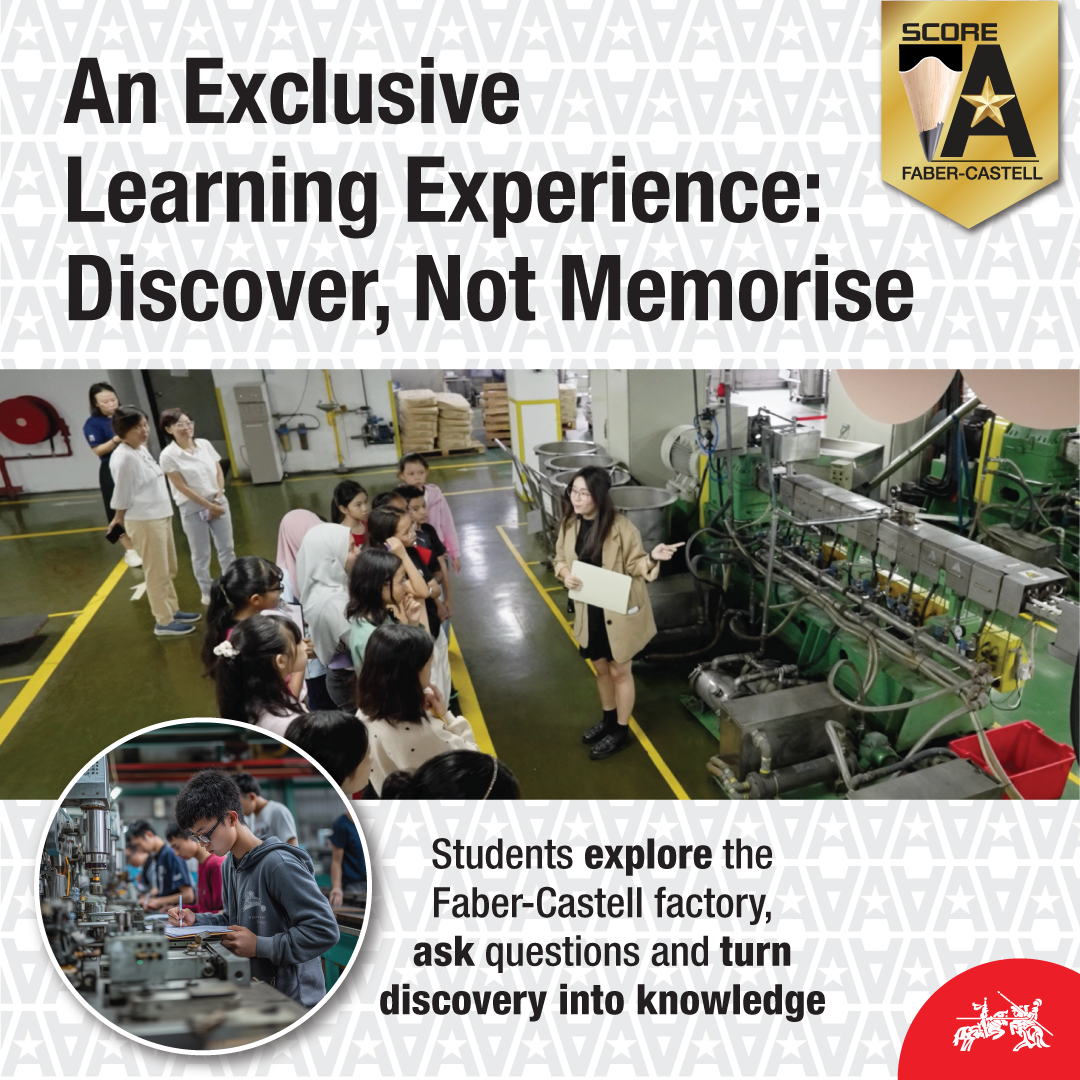 Faber-Castell Factory Visit + Score A Creative Learning Workshop (7th Jan-26)