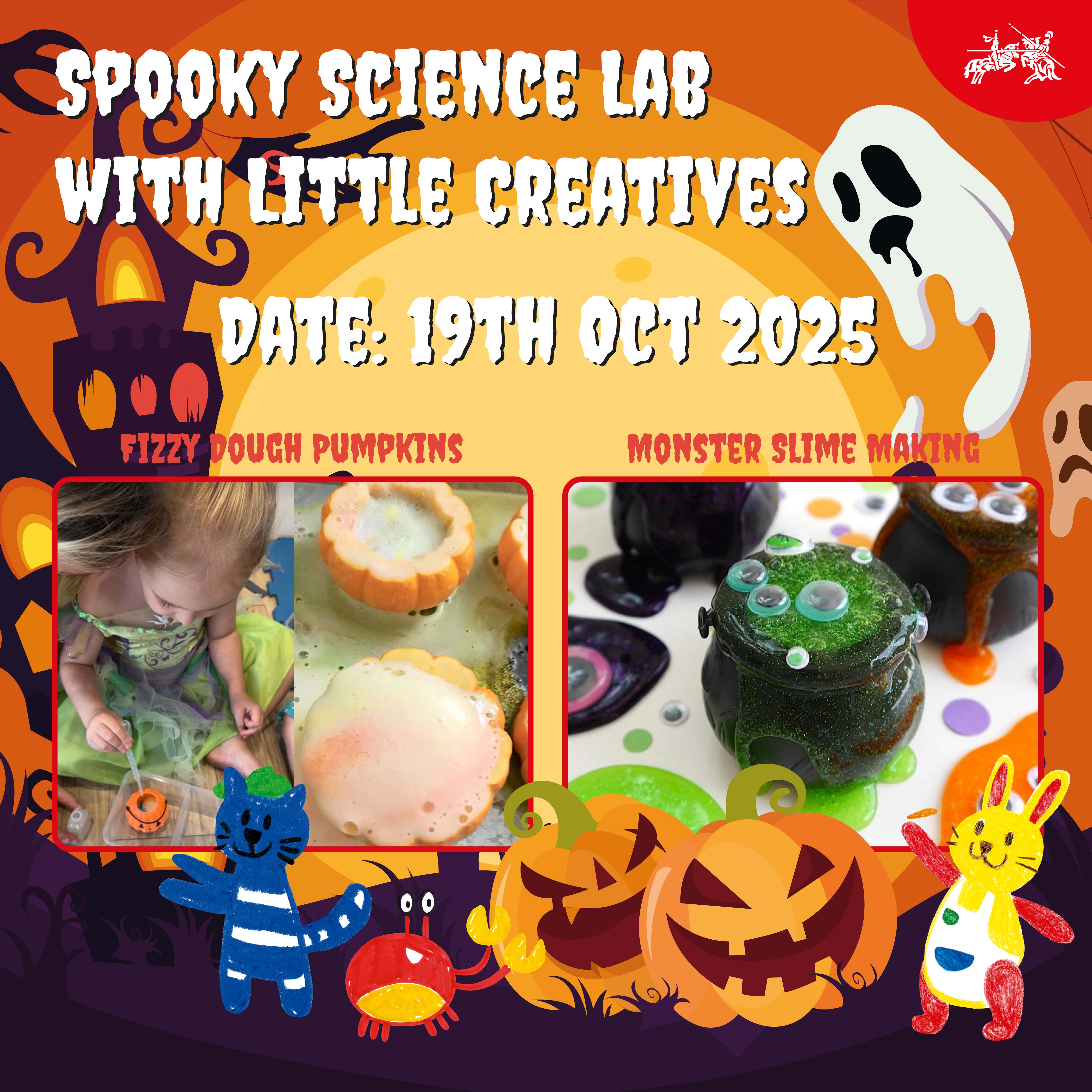 Little Creatives Art Play Workshops - Halloween 2025
