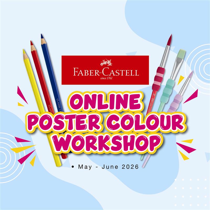 Virtual Poster Colours Workshop (2 Or 3 Sessions) May-Jun 2026