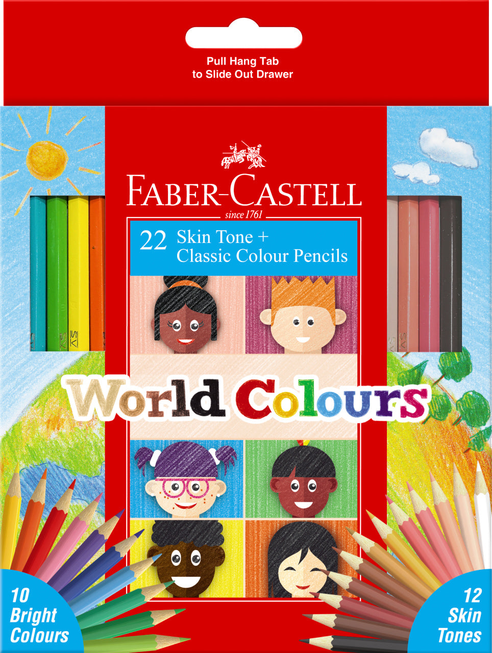 Colour Pencil Classic World Colours 22 pack