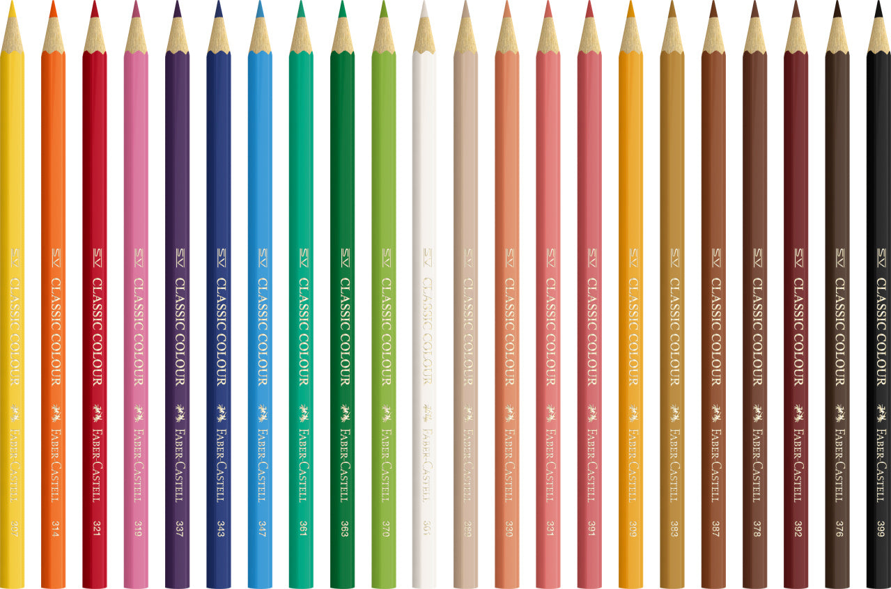 Colour Pencil Classic World Colours 22 pack