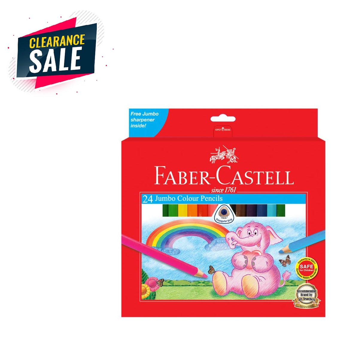 [Clearance] Colour Pencil Jumbo 24L