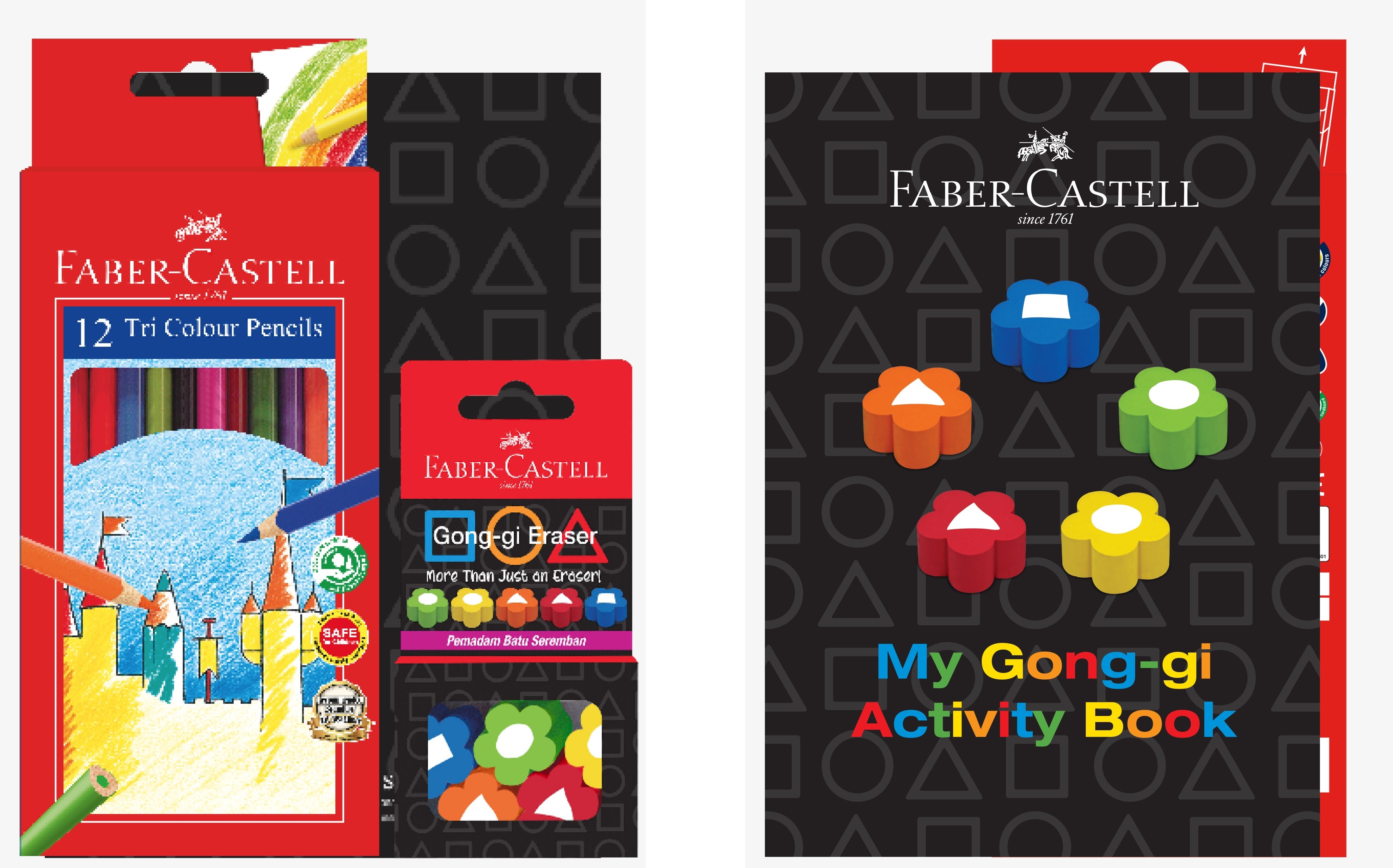 [Promo Pack] Tri Colour Gong-Gi Set