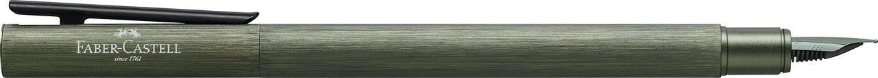 Fountain Pen Neo Slim Aluminium Olive Green, M