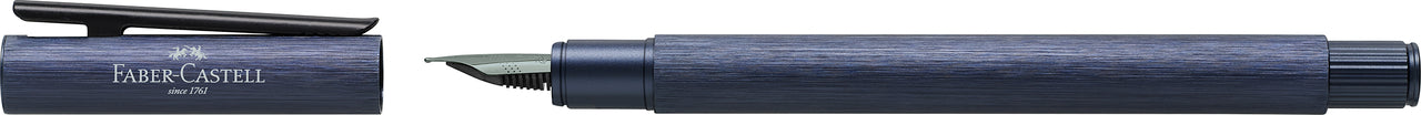 Fountain Pen Neo Slim Aluminium Dark Blue, M