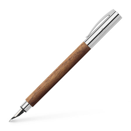 Ambition Walnut Wood Fountain Pen - Medium