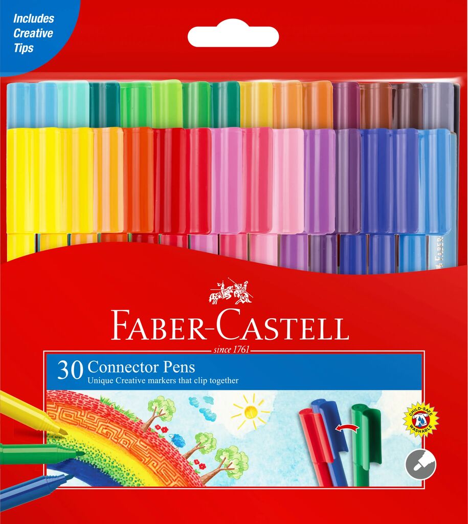 [Online Exclusive] Fibre-Tip Connector Pen, 30 Colours