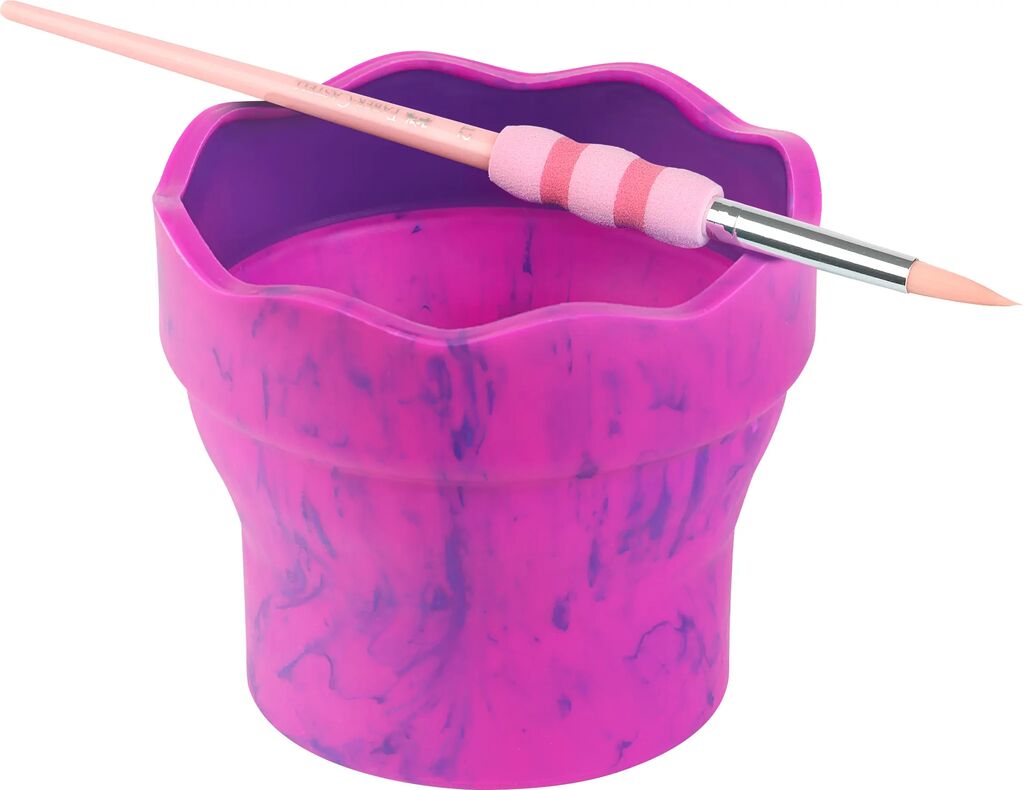 [Online Exclusive] Clic & Go Water Cup, Pink Marble
