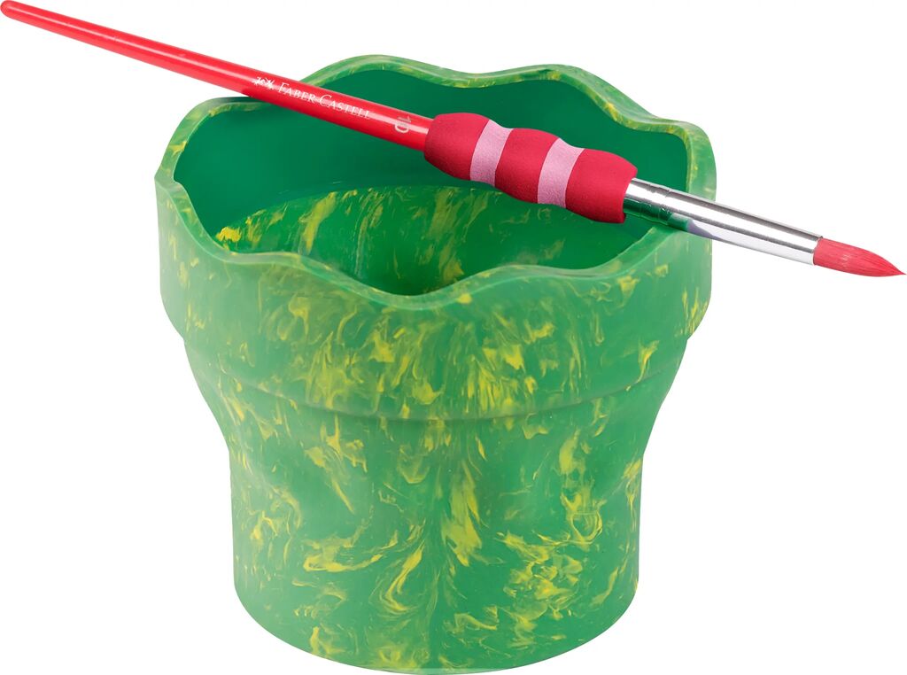 [Online Exclusive] Clic & Go Water Cup, Green Marble