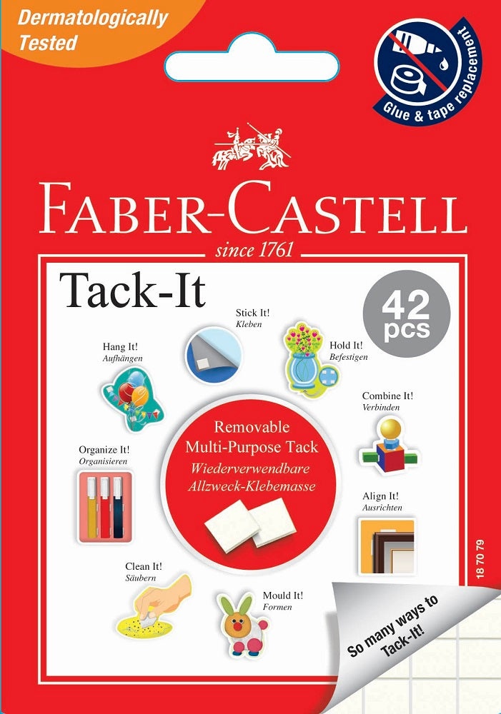Adhesive Tack-It - White, 42pcs (30g)