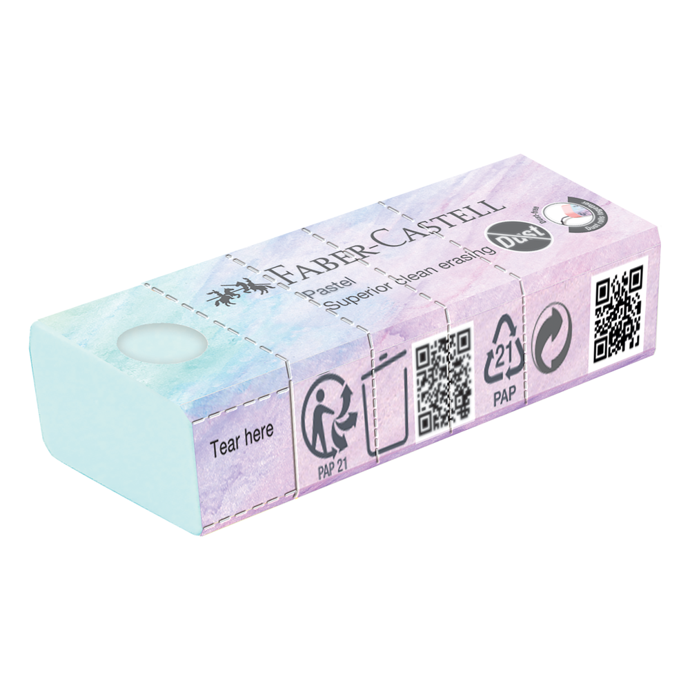 Dust Free Eraser Pastel - L - (Box of 20)
