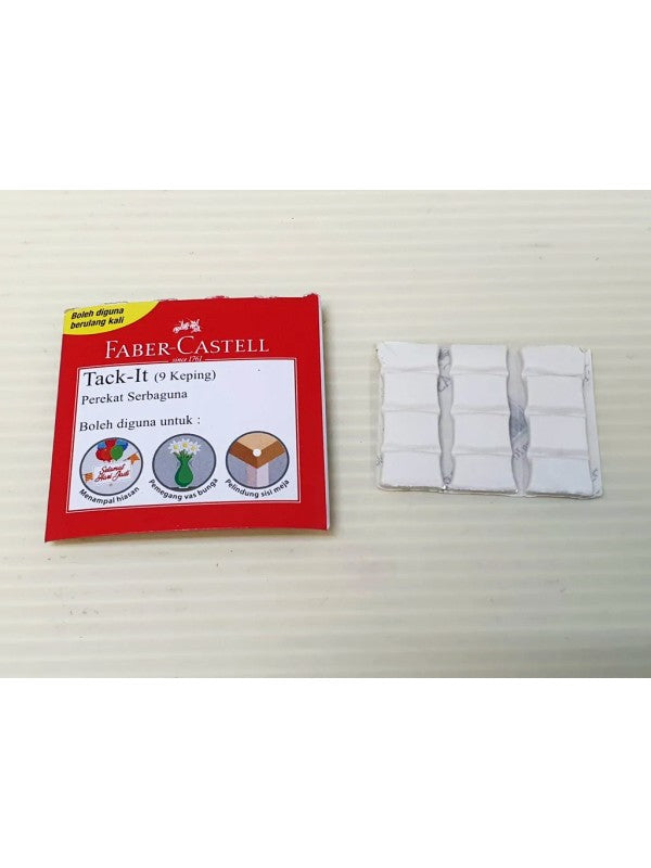 [Clearance] Adhesive Tack-It White 6g (9pcs)