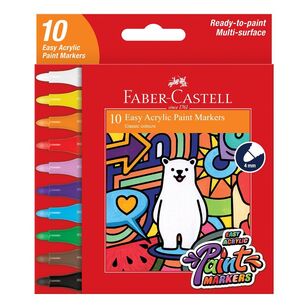 [Online Exclusive] Easy Acrylic Paint Marker 10 Colours