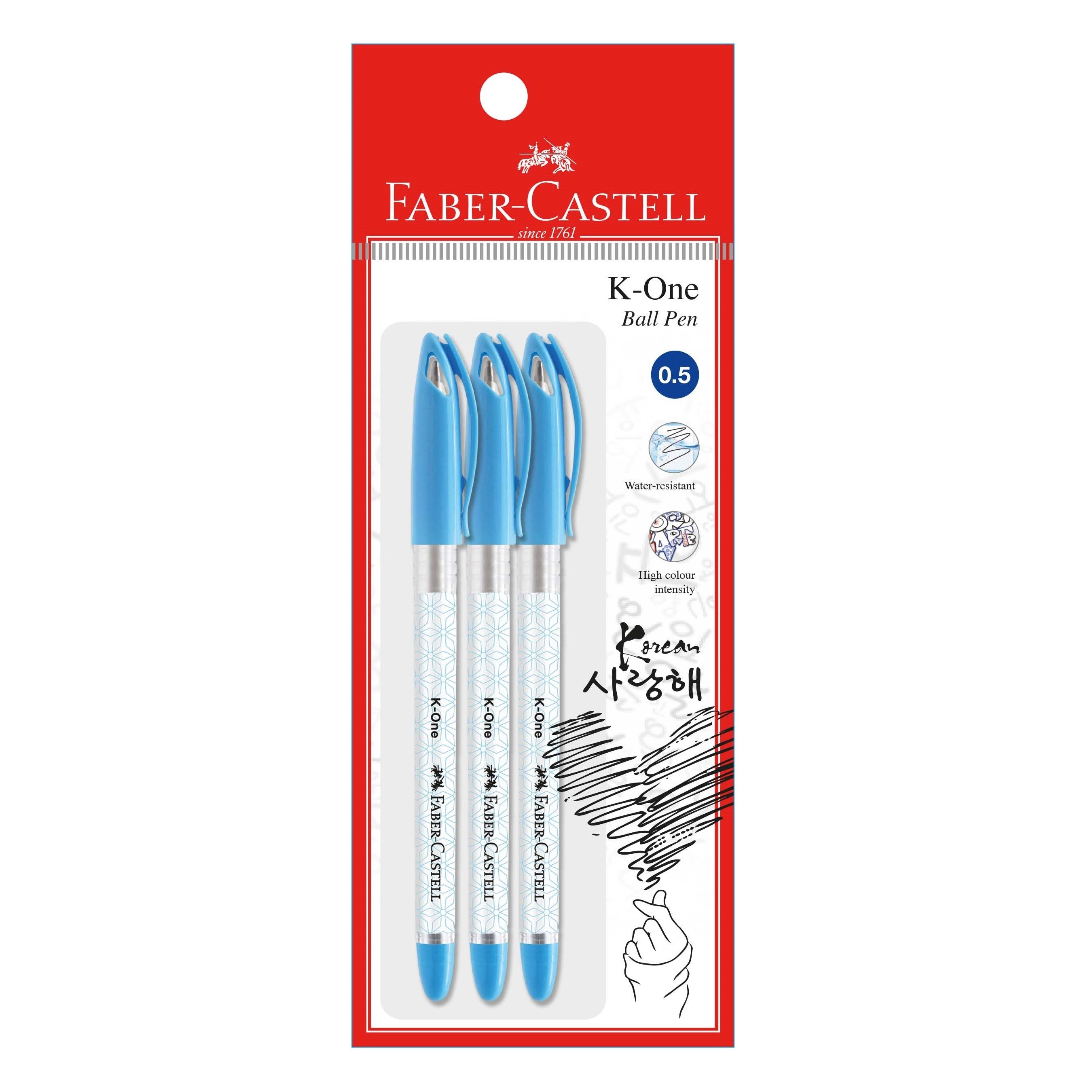 Ball Pen K-One 3x PB, Blue 0.5