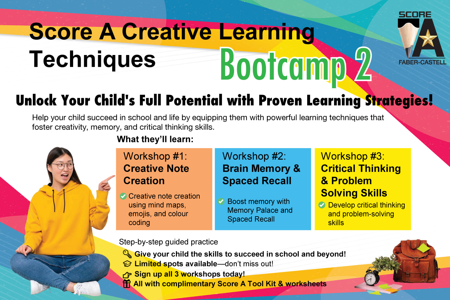 Score A Creative Learning Techniques Bootcamp #2